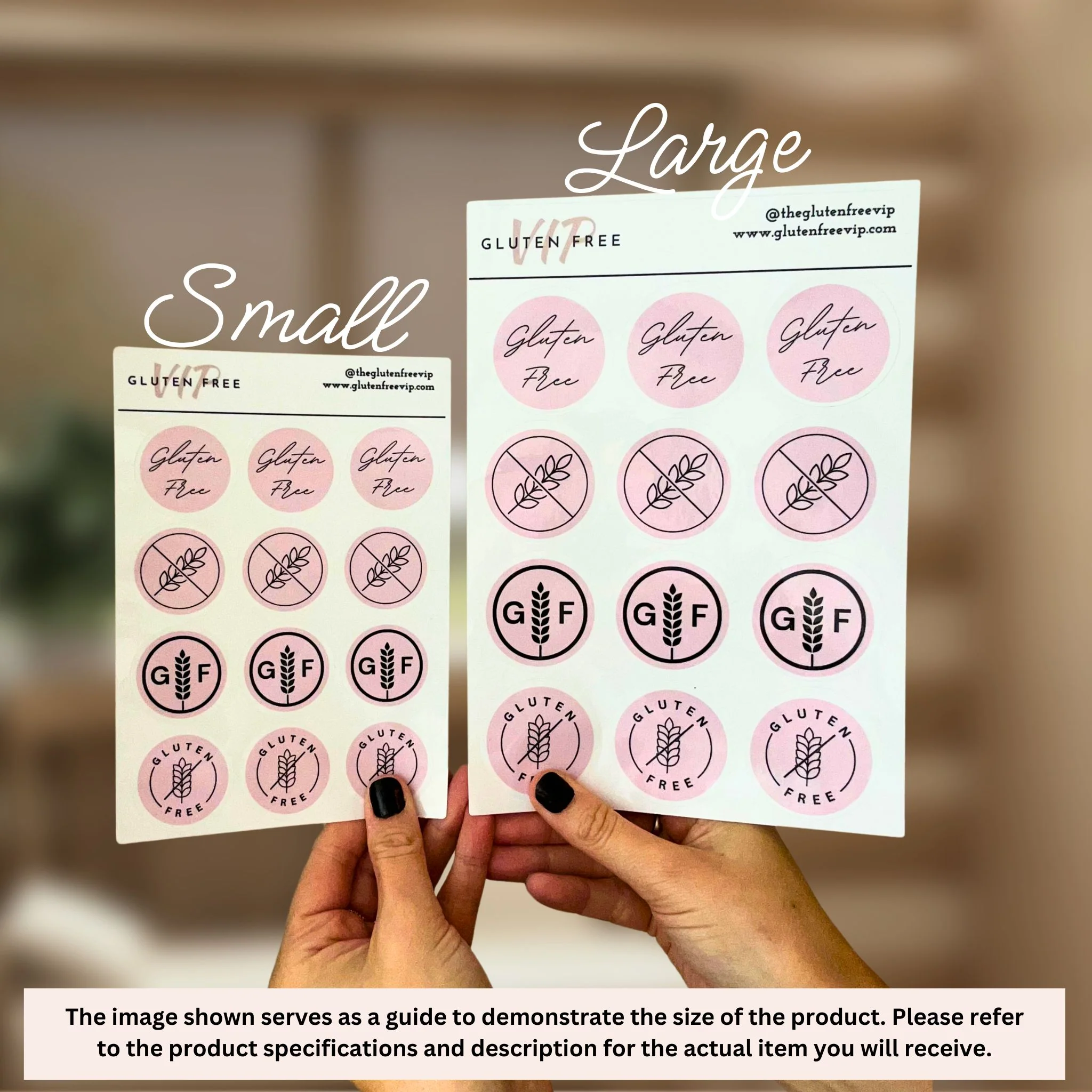 Pawsitively Gluten Free Labels